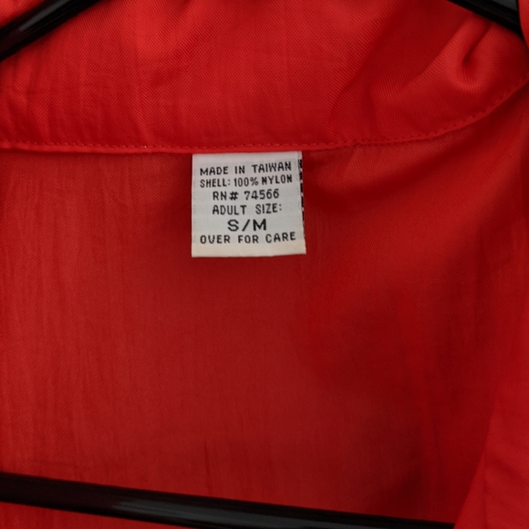 Cambridge Bright Red Windbreaker - Picture 5 of 5